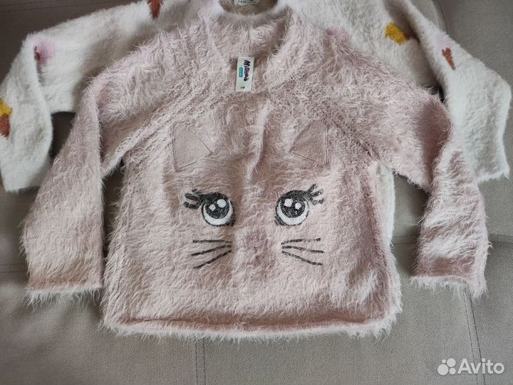 Пушитые свитера пакетом 110