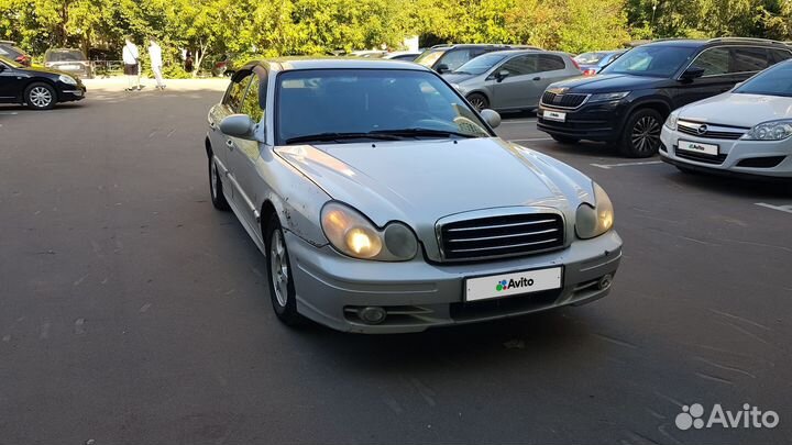 Hyundai Sonata 2.4 AT, 2004, 155 000 км