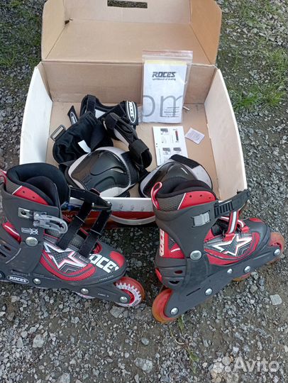 Ролики детские раздвижные Roces, 30-35 р