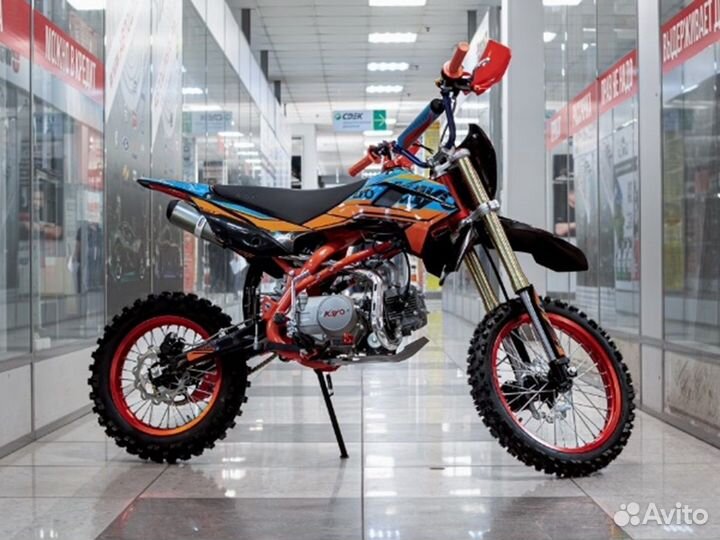 Мотоцикл питбайк Kayo Evolution K125EM 17/14 KRZ