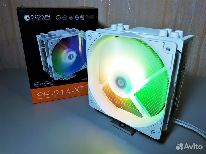 Новый Кулер Процессора ID-Сooling White XT A-RGB