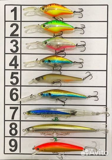 Воблеры Yo zuri (Юзури)