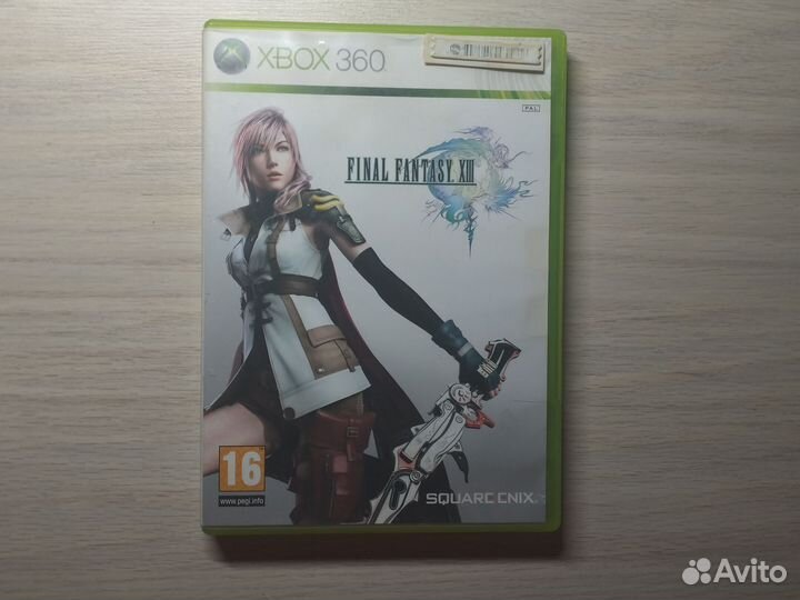 Диски на xbox 360 final fantasy 13