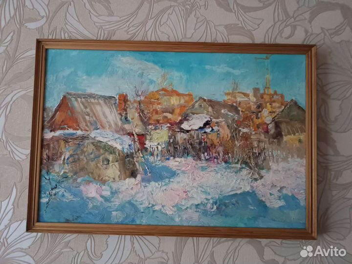 Картина маслом на холсте Морозов А.В