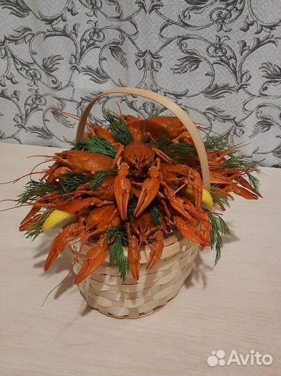 Съедобные букеты/ букеты из рака