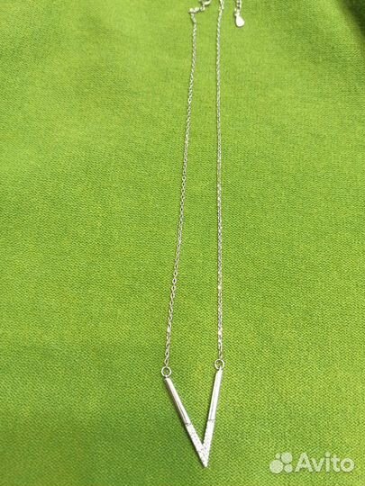 Чокер серебро