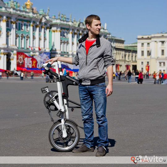 Велосипед Strida LT Серебристый