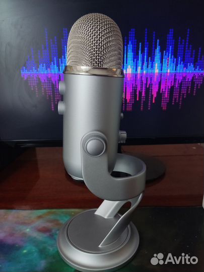 Микрофон Blue yeti grey