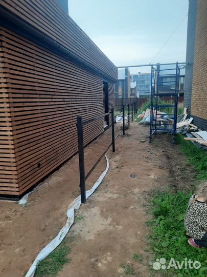 Сваи заборные