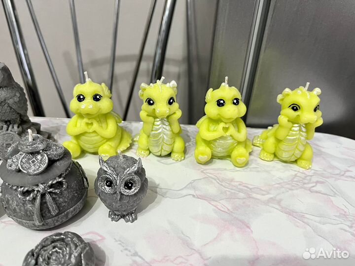 Дракоша свеча