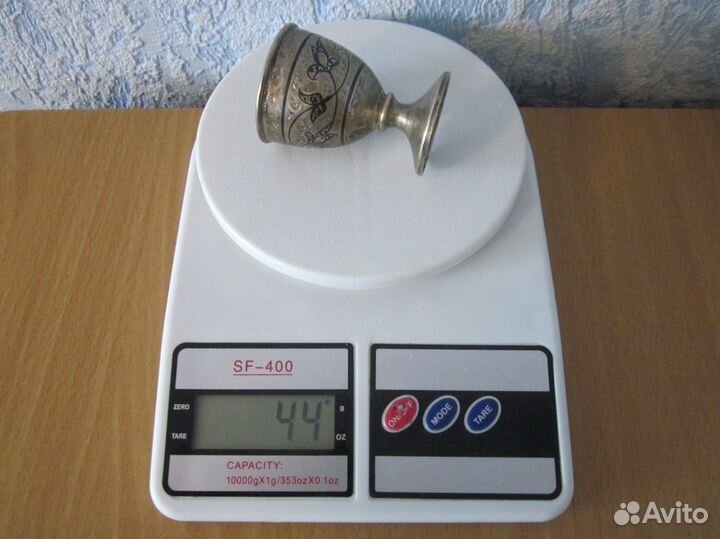 Рюмка серебряная 875 проба (СССР)