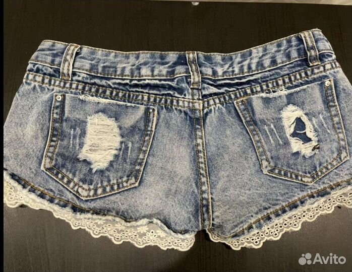 Шорты джинсовые
