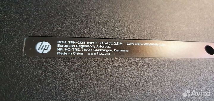 Ноутбук HP HQ-TRE 71004