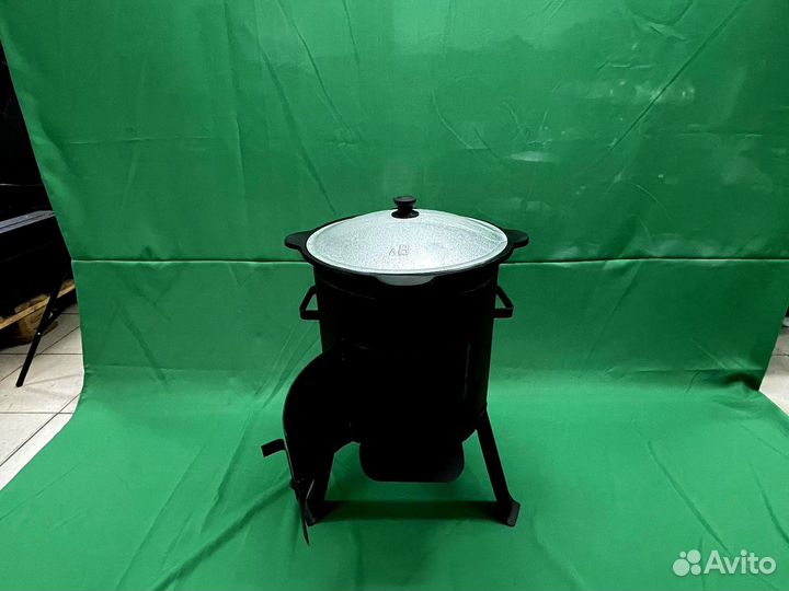 Казан чугунный 8 литров