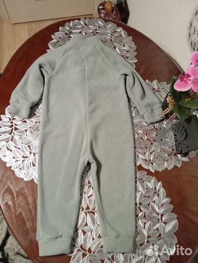 Флисовый комбинезон 92