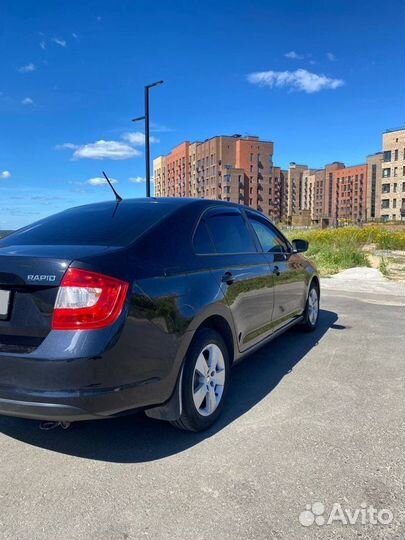 Skoda Rapid 1.6 AT, 2014, 117 000 км