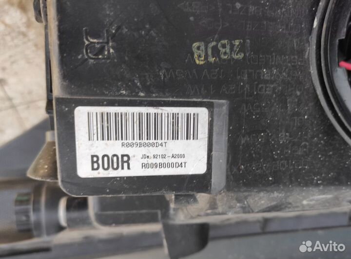 Фара битая правая Kia Ceed