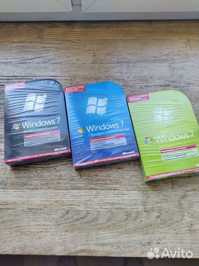 Windows 7 коробочные лицензия (Home)