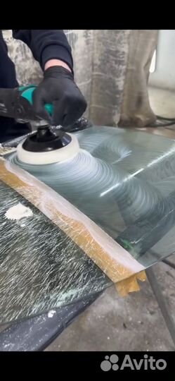 Полировка стекол с выездом