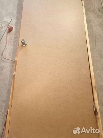 Строительная тяжёлая дверь