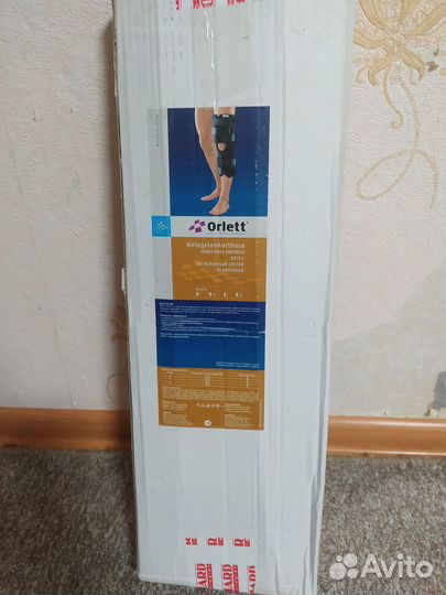 Ортез на коленный сустав бу