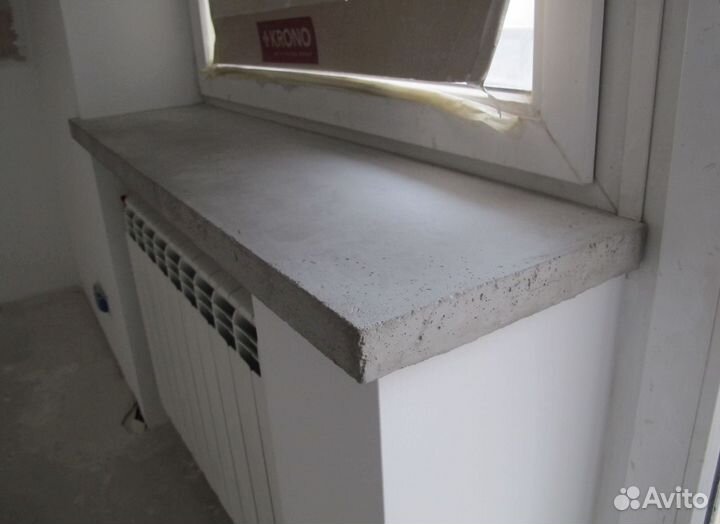 Подоконник из бетона