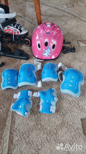 Коньки детские раздвижные