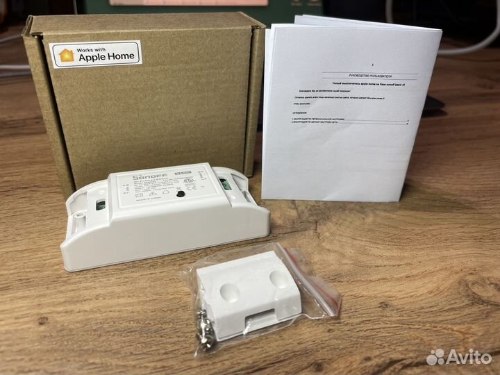 Wi-Fi реле Sonoff Basic нативный Apple HomeKit DIY