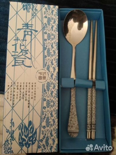 Металлические палочки для суши. Столовые прибор