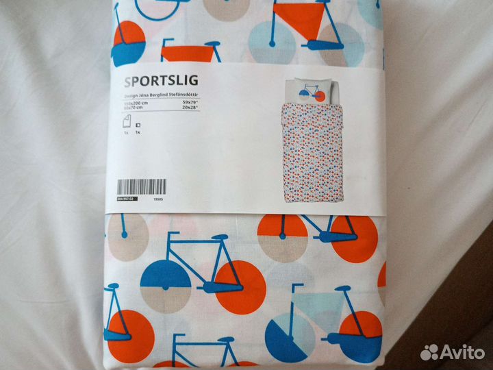 Постельное бельё икеа детское новое