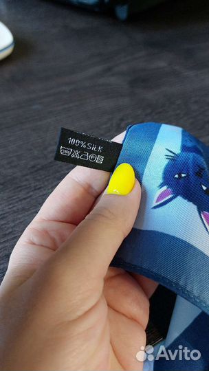 Шелковый платок новый