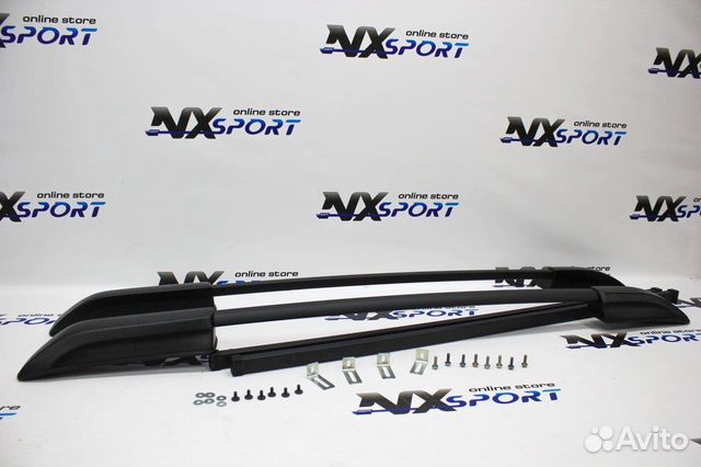 Рейлинги с поперечинами Шевроле Нива