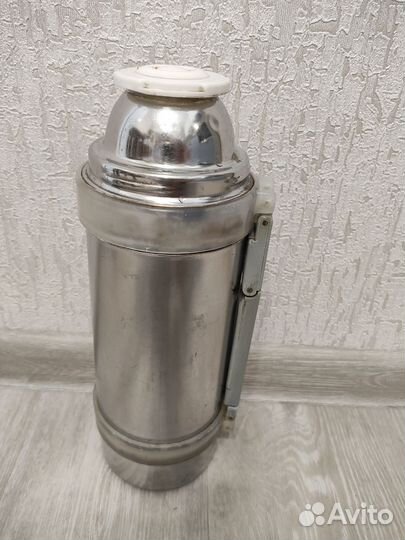 Термос металлический амет 1л