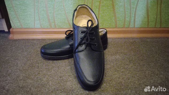 Туфли мужские 45 размер новые,28.5см стелька