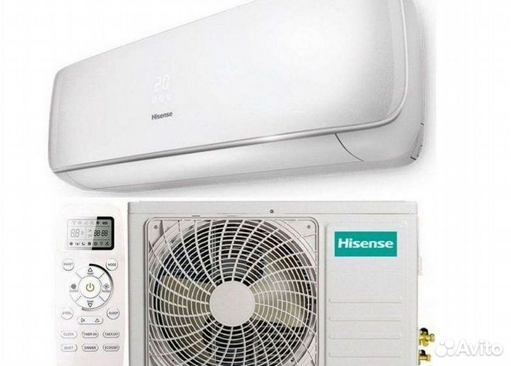 Сплит система с установкой