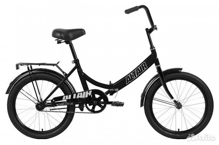 Велосипед Форвард Altair 20, черный/серый
