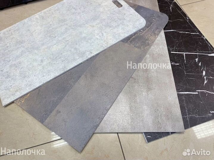 Кварцвиниловая плитка под мрамор, камень