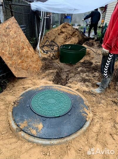 Септик для частного дома. Установка под ключ