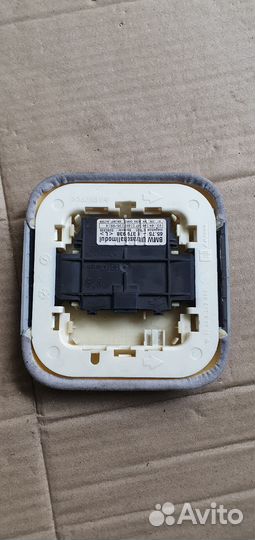 Датчик сигнализации с блоком в салоне BMW E39