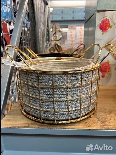 Корзины для хранения, хлебница, набор из 2шт