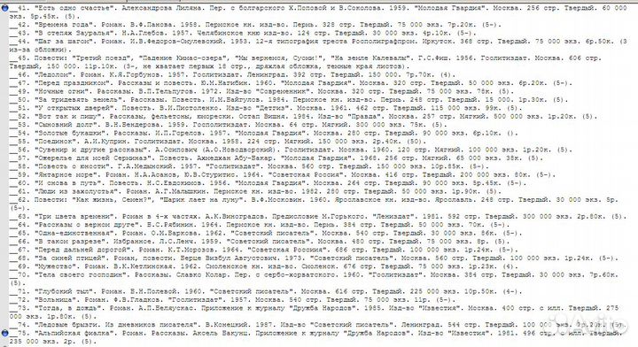 Книги СССР художественная литература