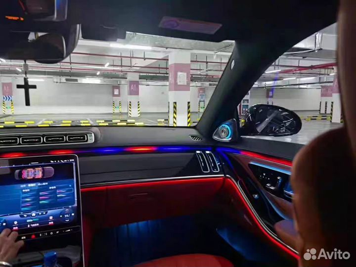 Активная подсветка Mercedes-Benz W223 S class