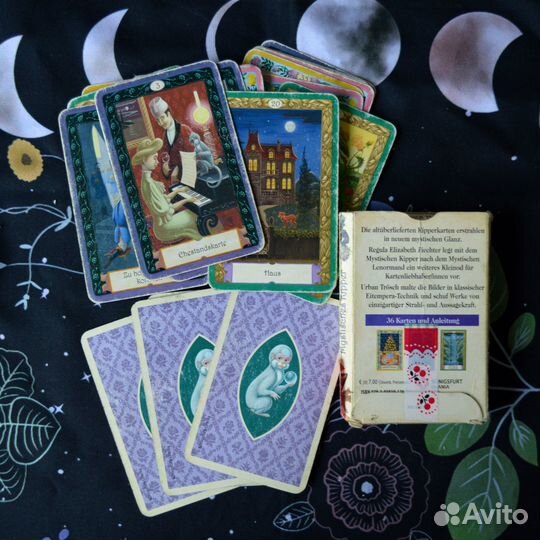 Карты Симболон, Таро, Киппер, Ленорман 4 шт