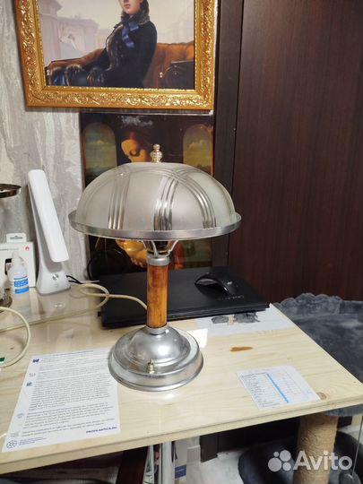 Настольная лампа СССР ретро винтаж