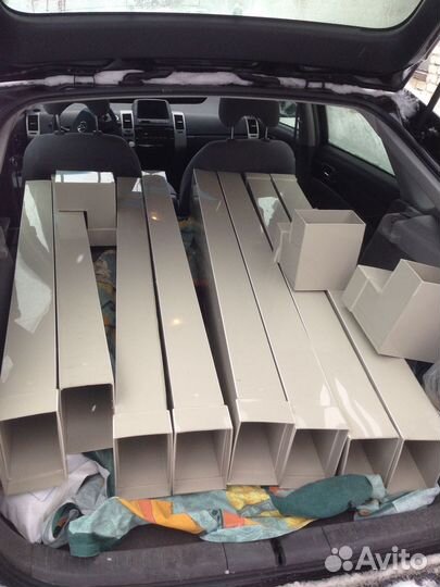 Воздуховод прямоугольный. Вентиляция. От 160 мм