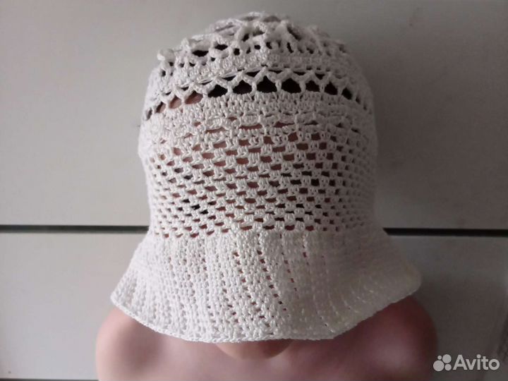 Панама для девочки 57 см обхват головы