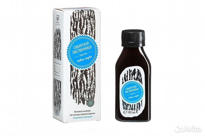 Бальзам Сибирская лиственница подсочка Новые сосуд