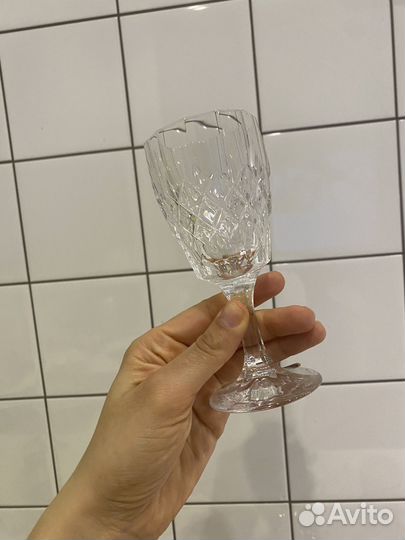 Бокалы для вина 130 мл хрусталь Bohemia