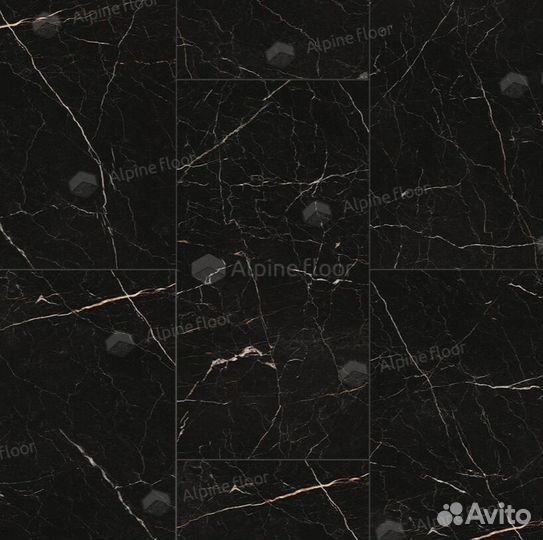 Alpine floor Stone Mineral Core Неро есо 4-27