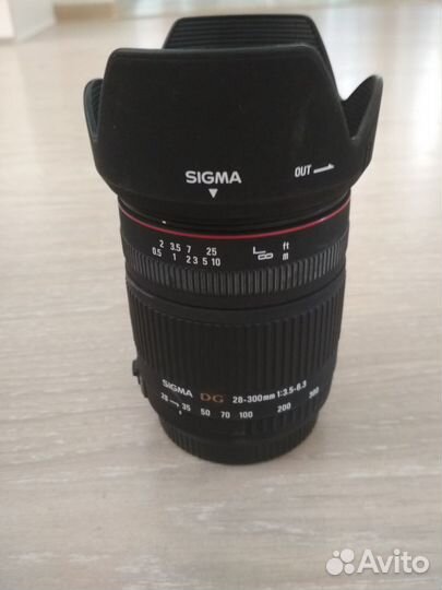 Объектив sigma F3,5-6,3 DG macro